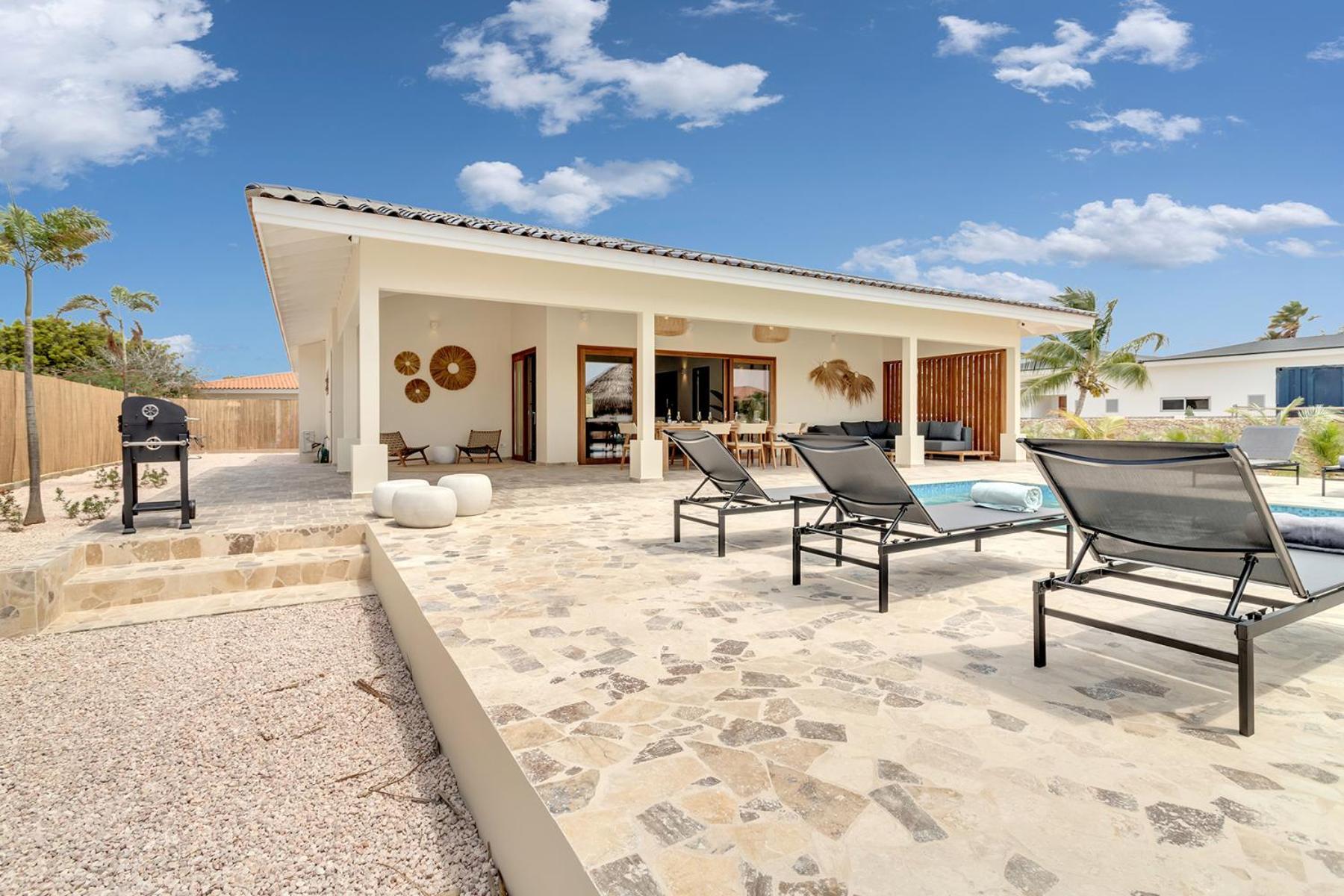 Casa Madera With Large Garden And Private Pool Villa Kralendijk  Bagian luar foto