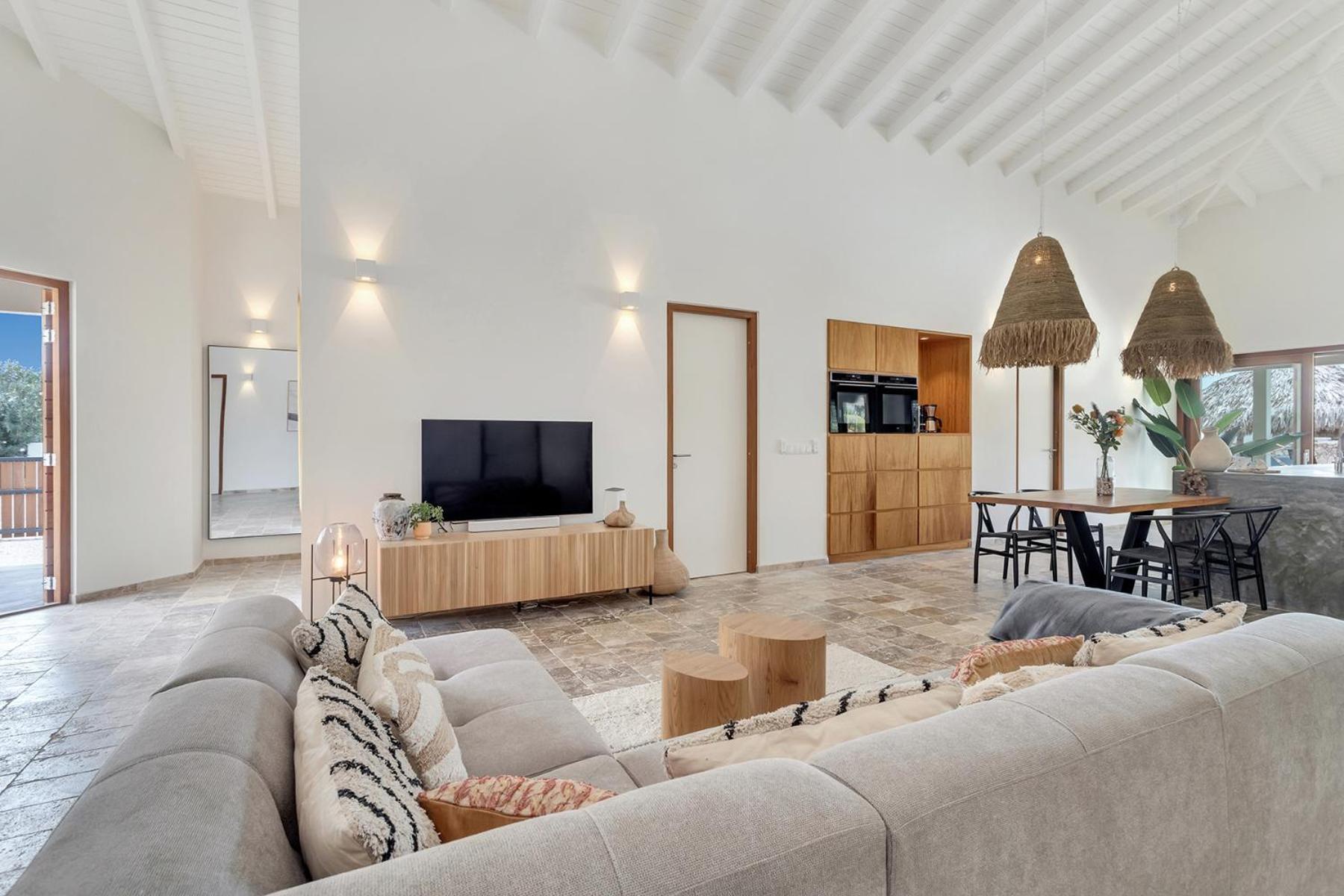 Casa Madera With Large Garden And Private Pool Villa Kralendijk  Bagian luar foto