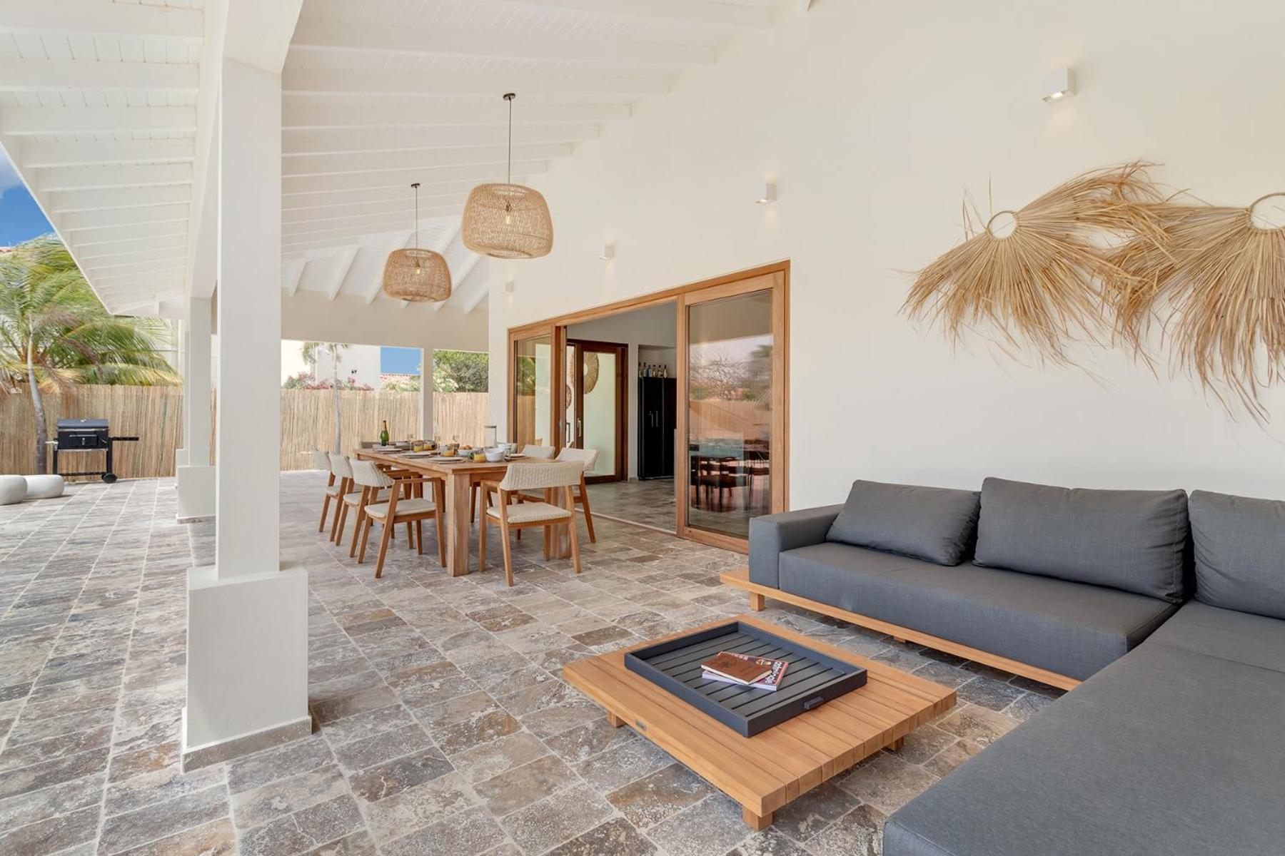 Casa Madera With Large Garden And Private Pool Villa Kralendijk  Bagian luar foto