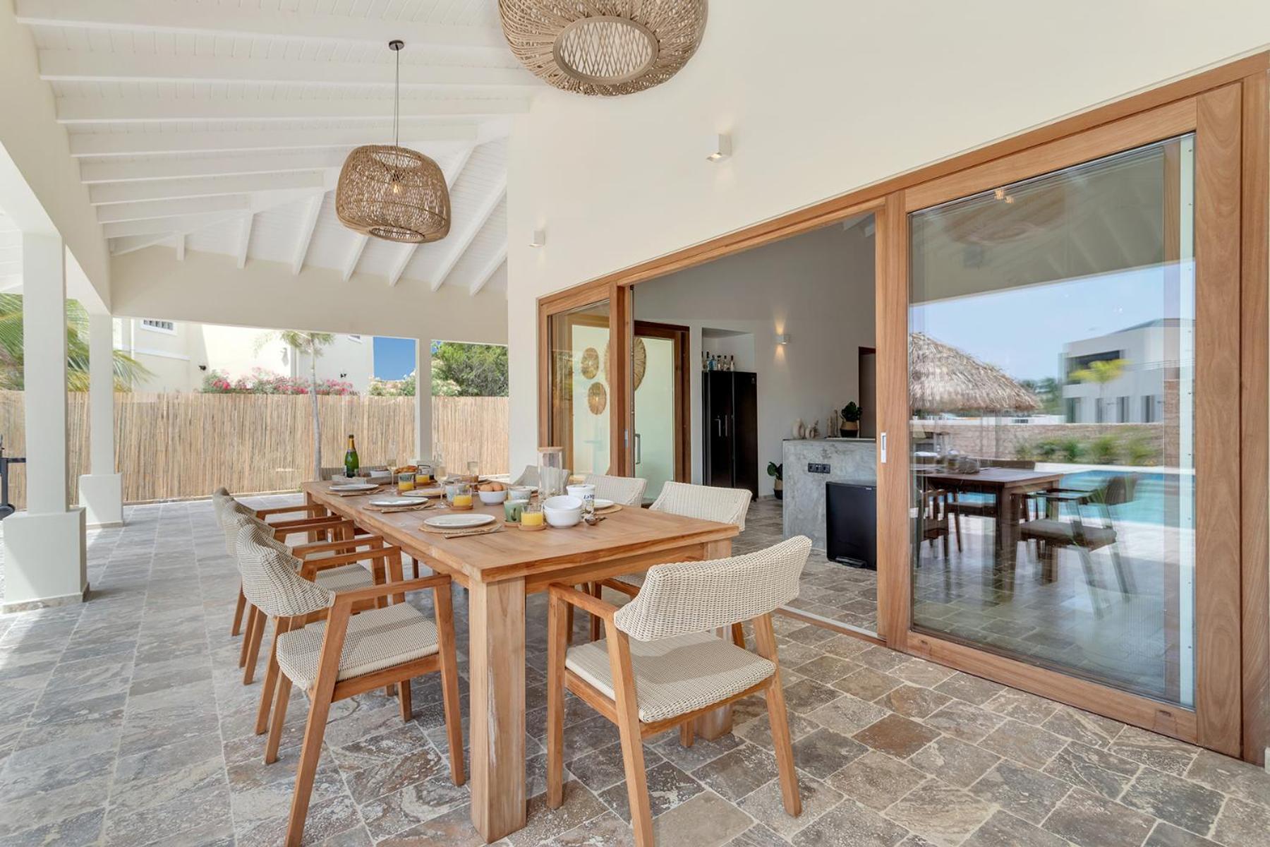 Casa Madera With Large Garden And Private Pool Villa Kralendijk  Bagian luar foto