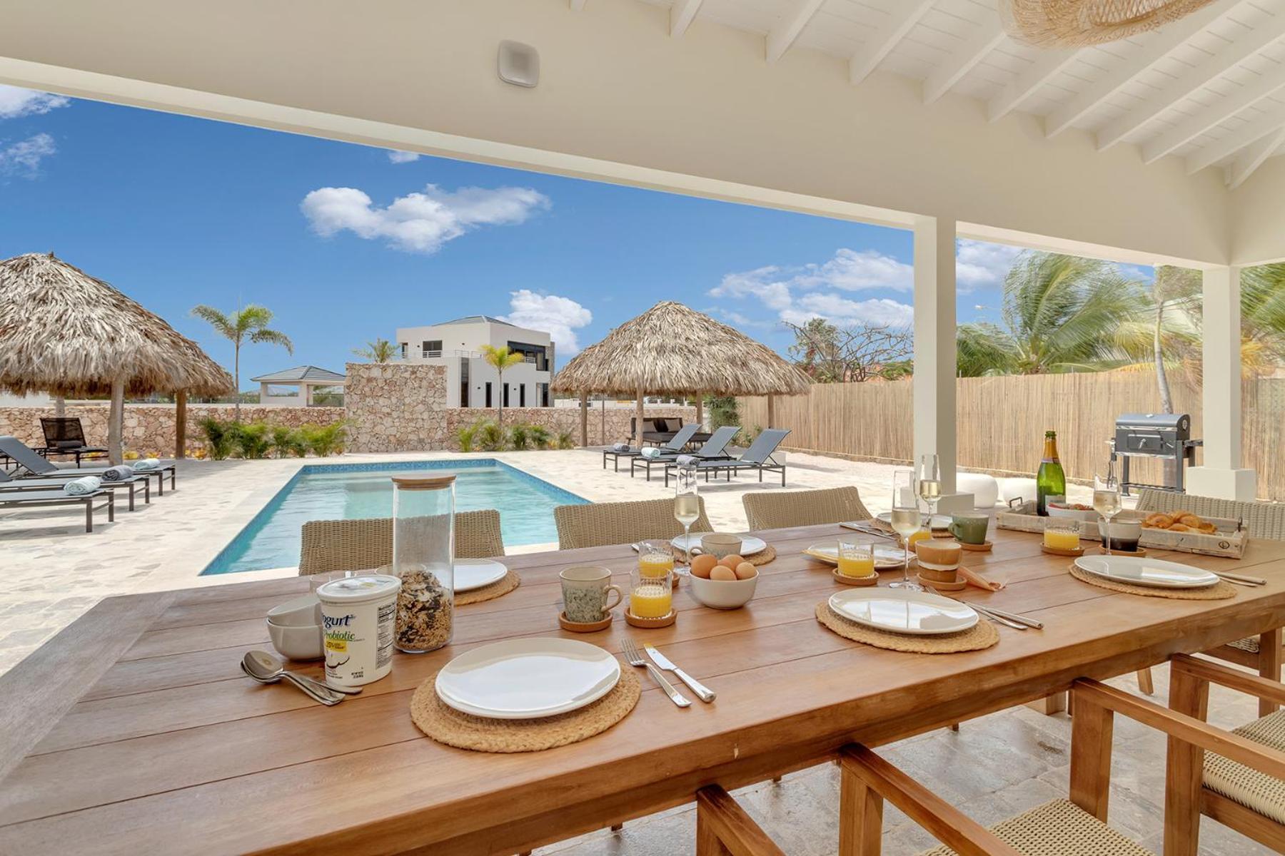 Casa Madera With Large Garden And Private Pool Villa Kralendijk  Bagian luar foto